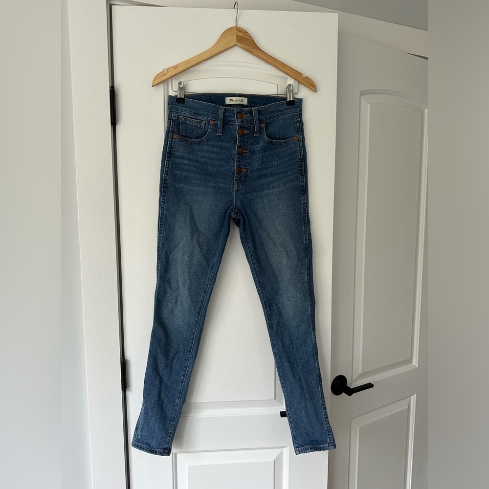 MADEWELL 10” High-Rise Skinny Jean